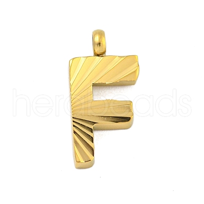 Ion Plating(IP) 304 Stainless Steel Charms STAS-G345-01G-F-1
