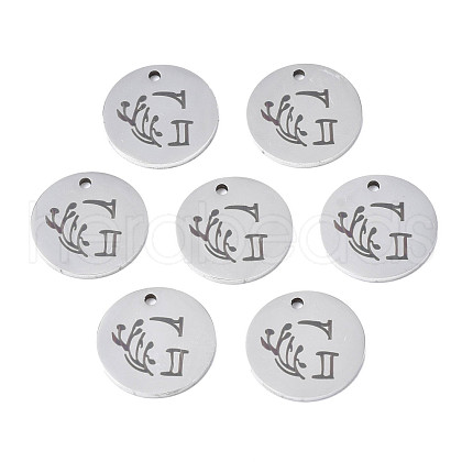 304 Stainless Steel Charms STAS-T059-26P-G-1