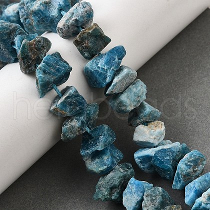 Natural Apatite Beads Strands G-I283-F23-1
