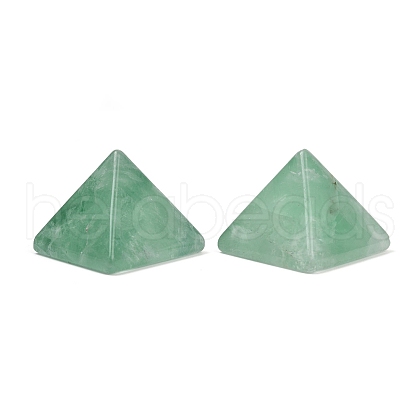 Natural Fluorite Orgonite Pyramid Display Decorations G-C186-07A-1