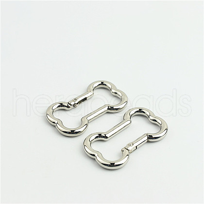 Zinc Alloy Buckle Ring PURS-PW0001-415P-1