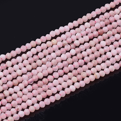 Natural Pink Opal Beads Strands G-T064-11-1