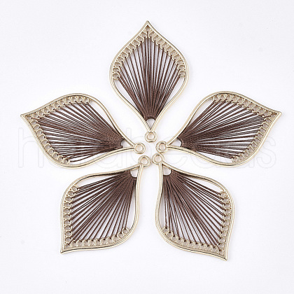 Cotton Thread Woven Pendants FIND-S306-03B-1