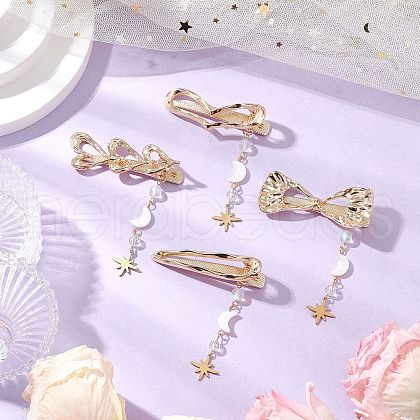 Alloy Alligator Hair Clips OHAR-JH00046-1