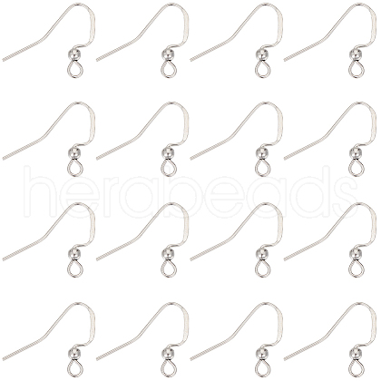 SUNNYCLUE 150Pcs 304 Stainless Steel French Earring Hooks STAS-SC0008-28-1