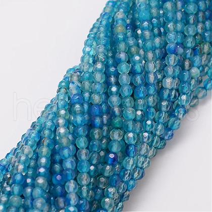 Natural Agate Bead Strands G-G882-4mm-A02-4-1