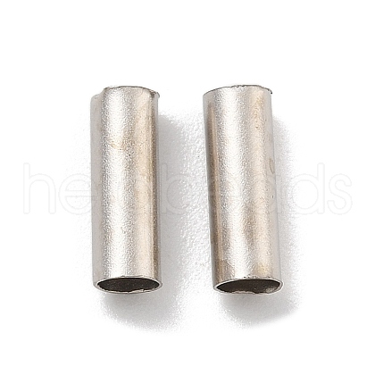 Brass Tube Beads KK-B120-03E-P-1