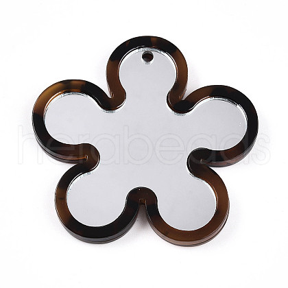 Cellulose Acetate(Resin) Big Pendants KY-N024-02-1