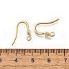 304 Stainless Steel Earring Hooks STAS-D310-01G-03-3