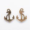 Tibetan Style Alloy Pendants TIBEP-20289-AB-NR-2