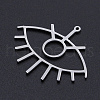 Non-Tarnish 201 Stainless Steel Laser Cut Pendants STAS-S105-T920-1-2