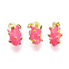 Alloy Enamel Pendants PALLOY-T090-53-1