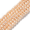 Natural Cultured Freshwater Pearl Beads Strands PEAR-E018-77-1