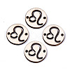 Unfinished Natural Poplar Wood Links Connectors WOOD-S045-139A-04-1