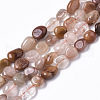 Natural Rutilated Quartz Beads Strands G-R465-40-1