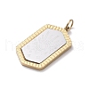 304 Stainless Steel Pendants STAS-F306-13G-2