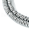 Electroplated Synthetic Non-Magnetic Hematite Beads Strands G-H020-M01-12-3