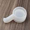 Flat Round with Handle DIY Silicone Candlesticks Molds SIMO-G010-02B-4