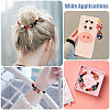 CHGCRAFT 16Pcs 2 Colors Horse & Horseshoe Food Grade Eco-Friendly Silicone Focal Beads SIL-CA0002-92-6