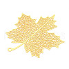 Brass Filigree Big Pendants KKC-T003-21G-2