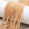 Natural Yellow Quartz Beads Strands G-RM250104-A8-5