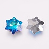 K9 Glass Rhinestone Pendants GLAA-F083-03C-02-2