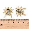 Alloy Crystal Rhinestone Pendants FIND-I043-10G-3