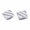 Non-Tarnish 304 Stainless Steel Pendants STAS-S080-054P-NR-3