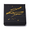 Hot Stamping Cardboard Jewelry Packaging Boxes CON-B007-01C-2
