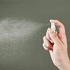 BENECREAT 30Pcs 3ml 5ml 10ml Glass Spray Bottle with PP Plastic Lid MRMJ-BC0002-75-4