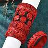 Chinese Style Cinnabar Bangles BJEW-U036-02-1
