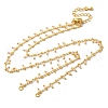 Brass Cable Chain Necklace Making KK-K337-12G-05-1