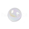 Rainbow Iridescent Plating Acrylic Beads FIND-B077-01A-3