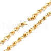 Brass Textured Ladder Chains CHC-C017-01-NR-3