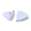 Funny Opauqe Resin Pendants RESI-V001-05-2
