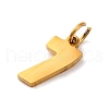 304 Stainless Steel Charms STAS-A106-01G-07-2
