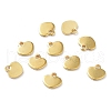 201 Stainless Steel Charms STAS-K259-08G-3