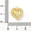 Brass Micro Pave Cubic Zirconia Pendants KK-U048-10G-3