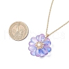 Glass Pendant Necklaces NJEW-MZ00112-10-4
