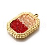 304 Stainless Steel Pendants STAS-F318-12A-G-2