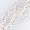 Electroplate Glass Beads Strands EGLA-F121-AB-A02-1