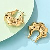 304 Stainless Steel Hoop Earrings EJEW-R026-01G-2