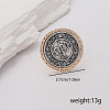 Exaggerated European and American Style Zinc Alloy Wide Band Rings DJ5582-1-2