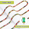 Brass Rhinestone Strass Chains CHC-WH0015-01G-2