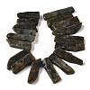 Natural Larvikite Beads Strands G-S386-D10-3