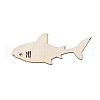 Shark Shape Unfinished Wood Cutouts DIY-ZX040-03-06-1