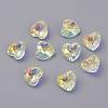 Faceted Glass Charms X-RGLA-L026-B05-1