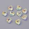 Faceted Glass Charms X-RGLA-L026-B05-1