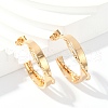 201 Stainless Steel Hoop Earrings EJEW-Q026-19G-4