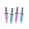 Rainbow Color Alloy Pendants PALLOY-N156-210-1